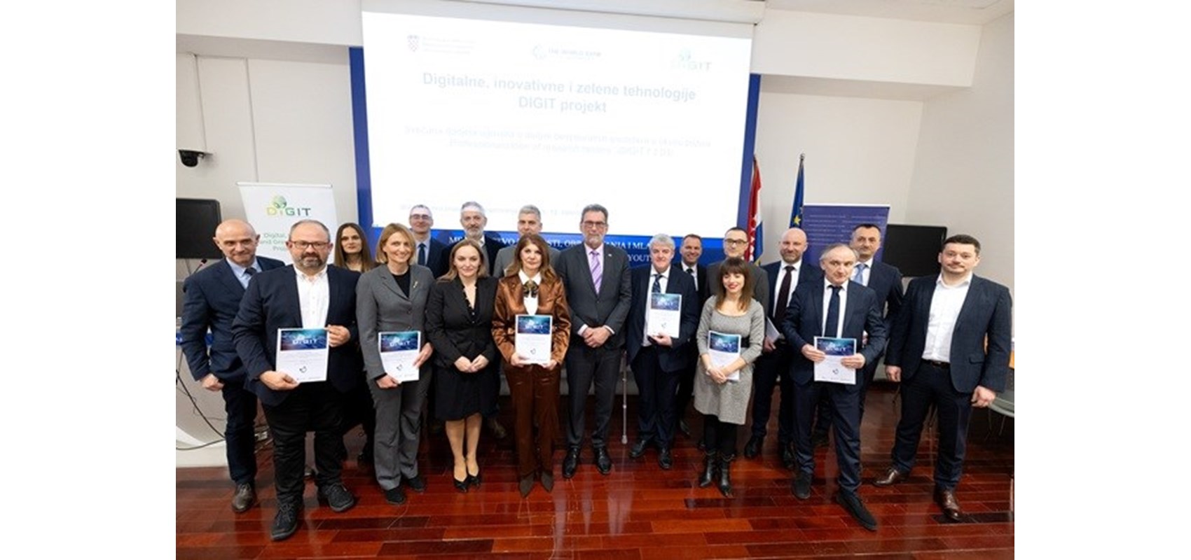 Održana svečana dodjela ugovora u okviru projekta Digitalne, inovativne i zelene tehnologije – DIGIT